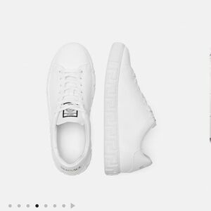 Versace Greca-Embossed Lace-Up Sneakers 36.5